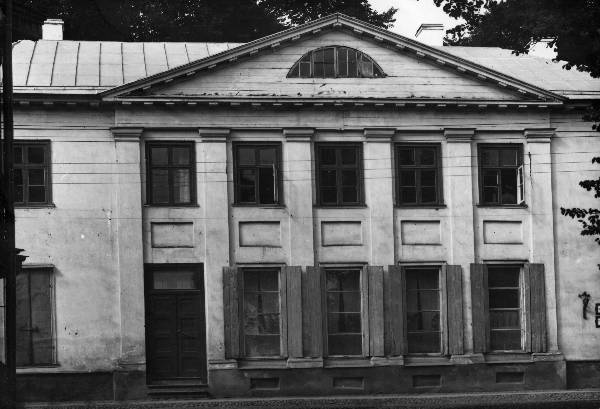 Tartu Kaitseringkonna staabi hoone Ülikooli tänaval. Tartu, 1930ndad.