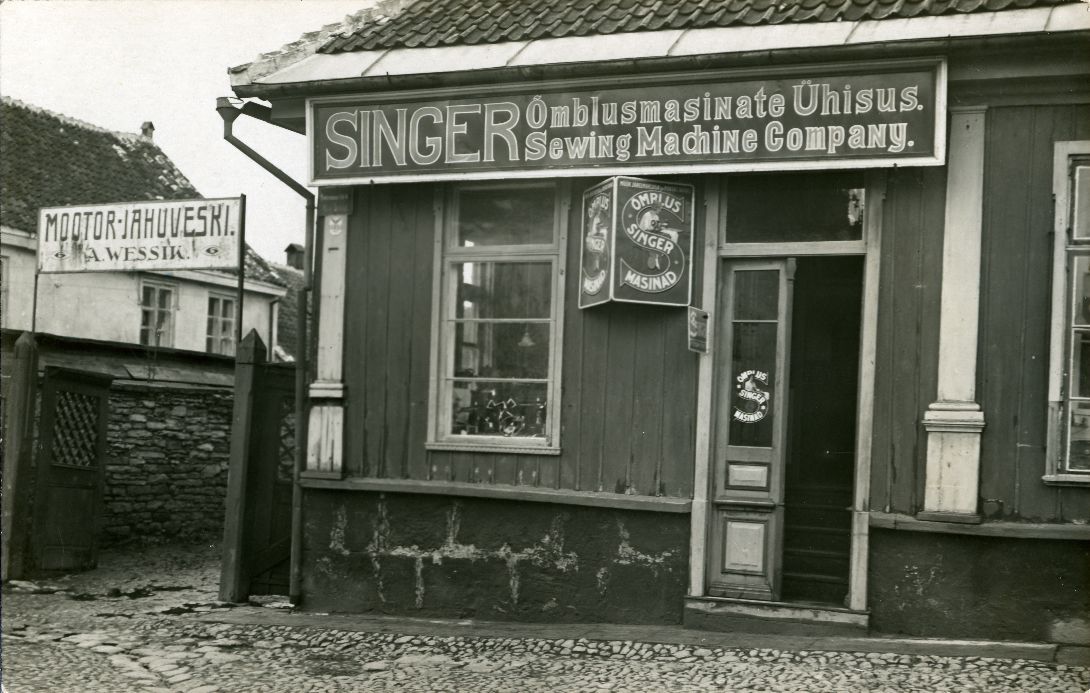Singeri kauplus Kuressaares Tallinna tänaval