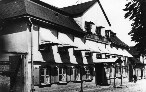 Hotell"Peterburg" Uueturu tänaval. Tartu, ca 1910.