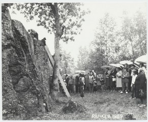 Pahkla -Angerja külapäev Pahkla kivi juures
