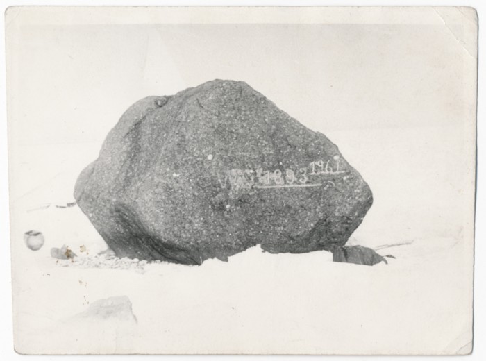 Stone on the beach of Kärdla.