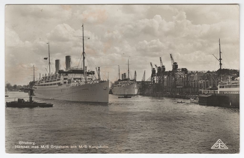 Photo at the port of Gothenburg