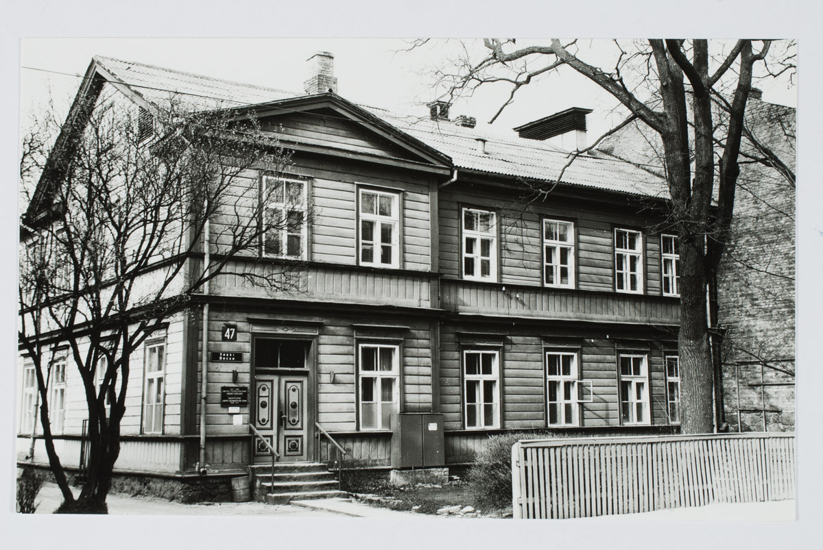 Tartu, Veski 47, e ~1890. Laboratory of Tartu City Sanitaar-Epidemiology Station.