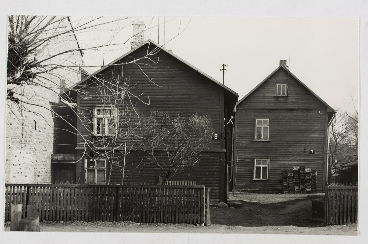 Tartu, Marja 9 and 7, built around 1900.