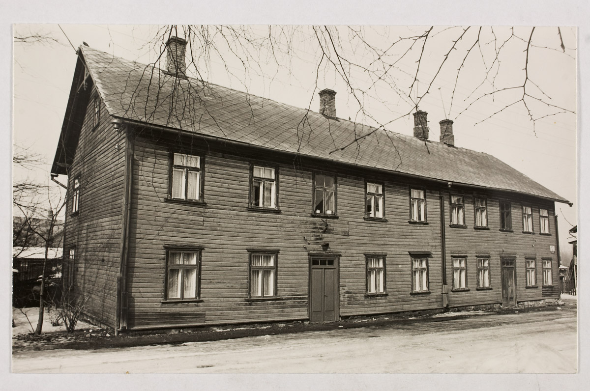 Tartu, Piir 12, built around 1900.