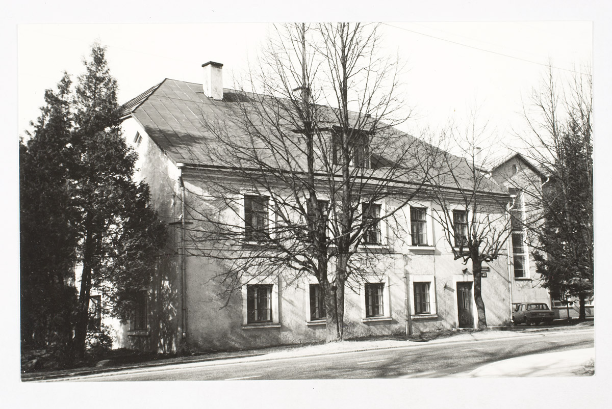 Tartu, Kreutzwald 40, eht before the war. Tartu Interregional Veterinary Laboratory of the Ministry of Agriculture.