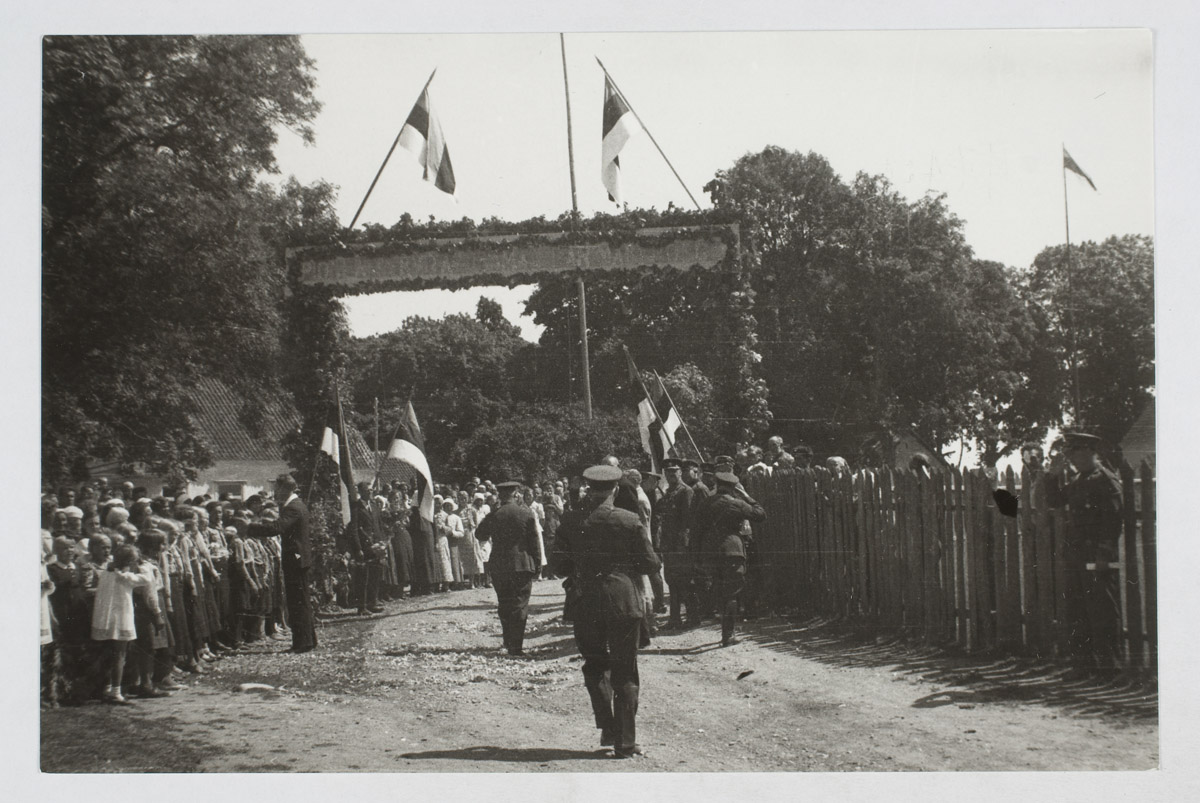 Reception of the brothers of the Freedom Cross, Blackjala
