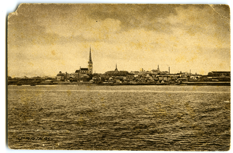 Tallinn viewed from the sea