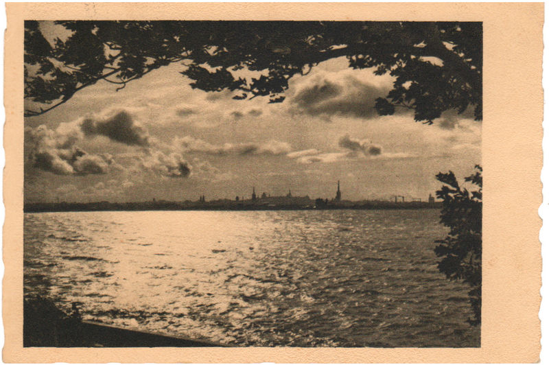 Tallinn, view from the sea