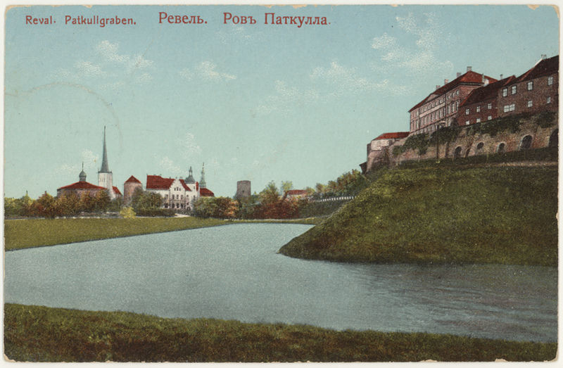 Postcard Tallinn Patkuli kraav