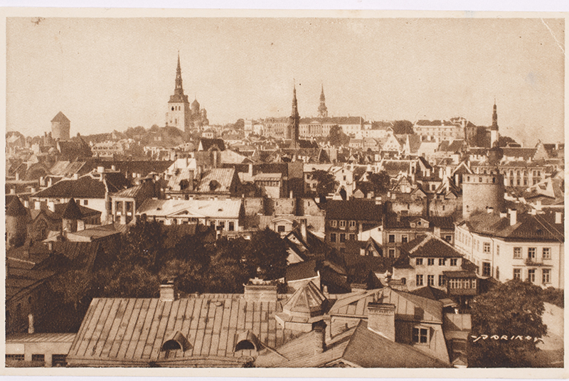 Tallinn, view of the Old Town