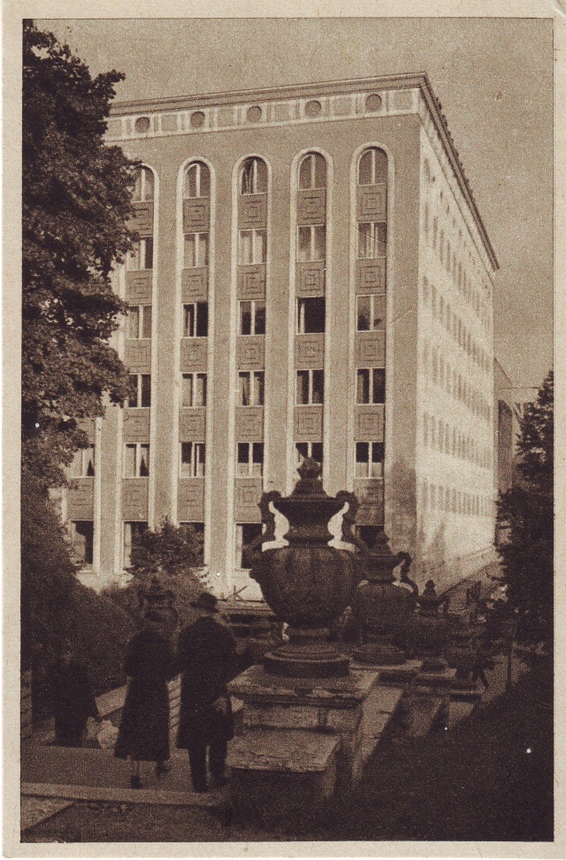 postkaart, Tallinn, Harjumäe trepp