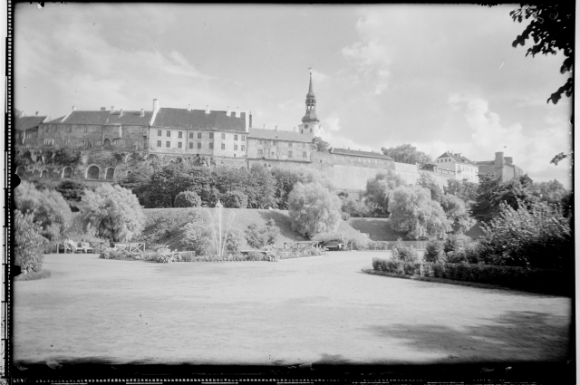 View from Toompark to Toompea