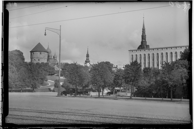 View of the Freedom Square for Hotel Gloria Palace