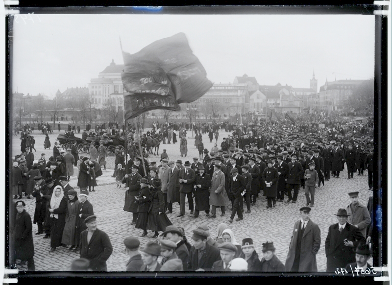 1 May demonstration in Tallinn