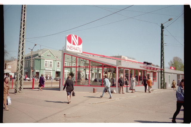 Dining place at Nehatu in Tallinn at Baltic Station