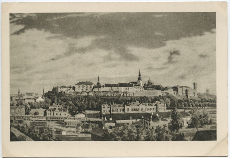 General view: Baltic Station and Toompea