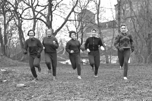 Running at Kuressaare Castle