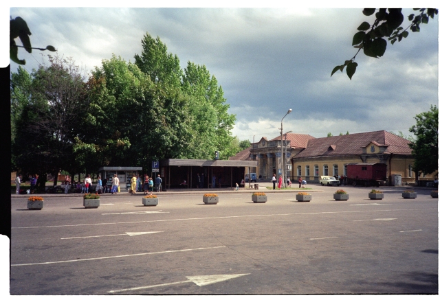 View of Narva Railway Station