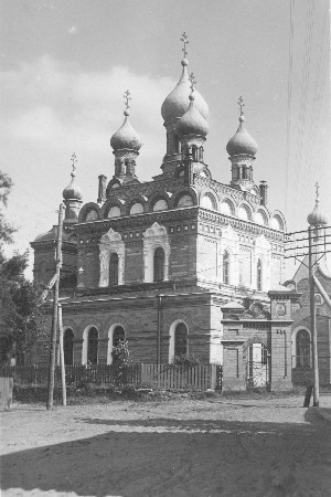 Russian Orthodox Vladimir Church in Narva-Jõesus
