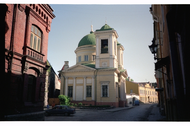 Nikolai Blessed and Imetegija Church in Tallinn on Russian Street