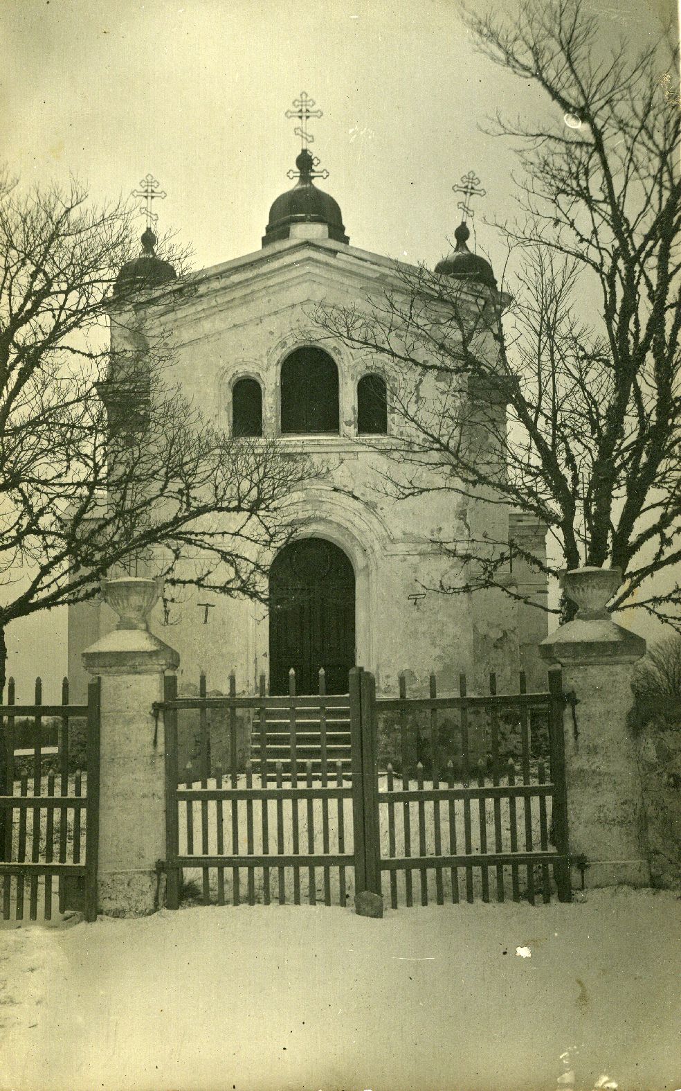 The Orthodox Church of Torgu, the view of the western phase