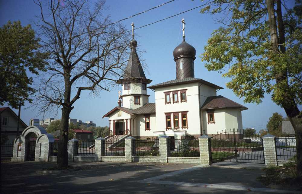The Holy Constellation of the Mother of God Narva and the Orthodox Church of the Holy John of the Crown City in Narva (1999-2003, architect p. Grigorjev)