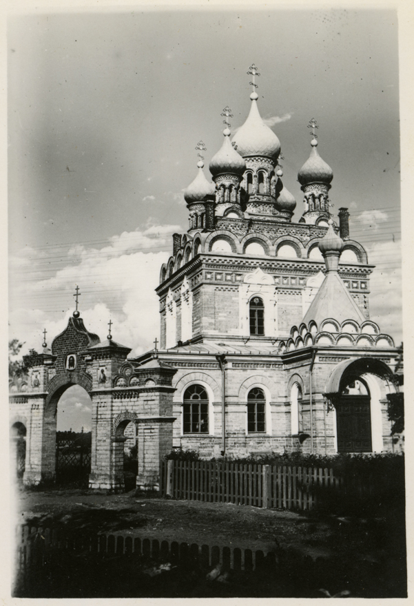 The church of the apostle-rightness of the Holy Vladimir, Narva-Jõesus, view. Architect a. V. Ivanov