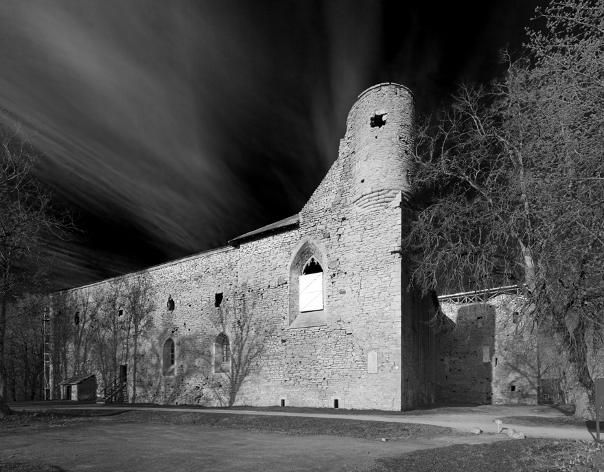 Padise monastery, view of the building