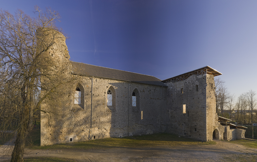 Padise monastery, view of the building