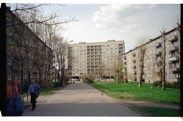 Apartment buildings in Mustamäe