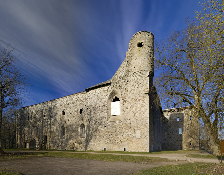 Padise monastery, view of the building