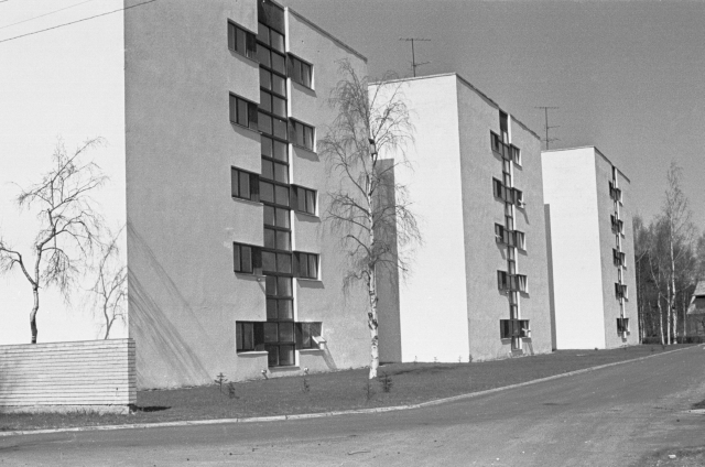 New Tallinn - cooperative houses in Mustamäe Hiiul.