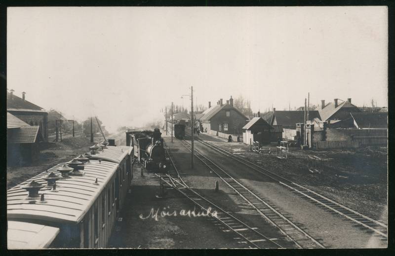 Postcard, Train, Train, Mõisaküla vase