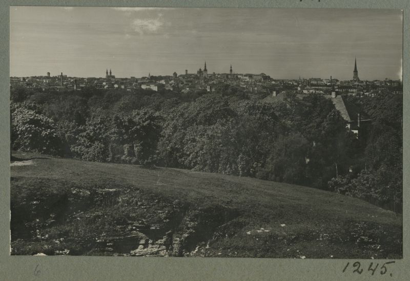 View of Tallinn from Lasnamägi.