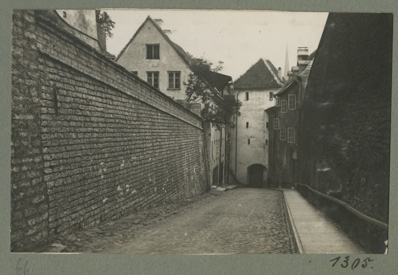 Old Town of Tallinn. Long leg.