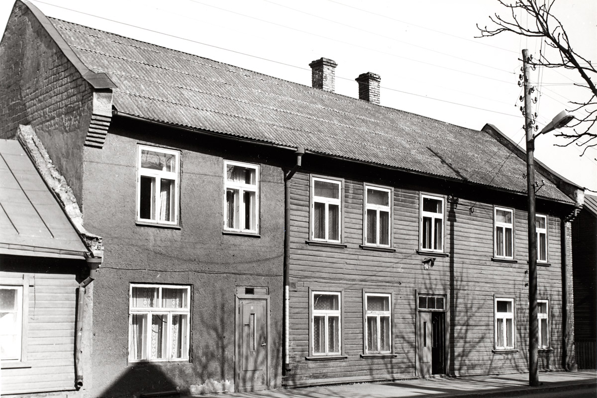 Tartu, Kastani 74, built around 1880.