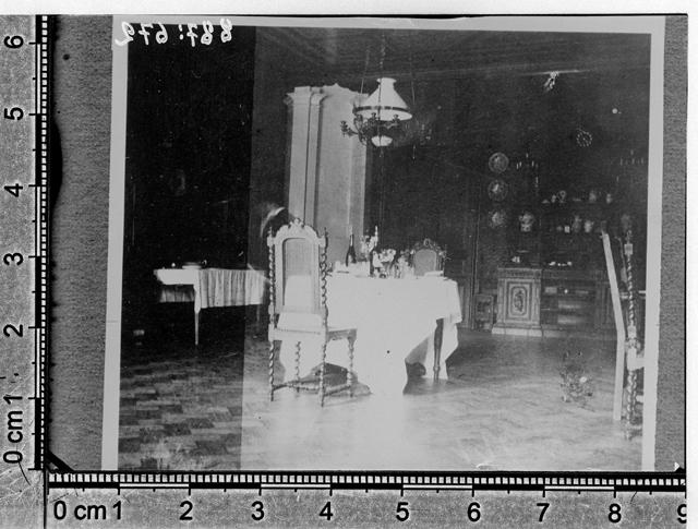 Ravila Manor (Meeks), dining room, approx. 1900. Kose khk