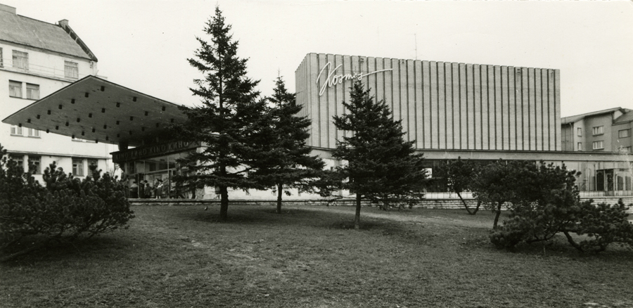 Cinema Kosmos, view from Pärnu mnt. Architect Ilmar Laasi, EP