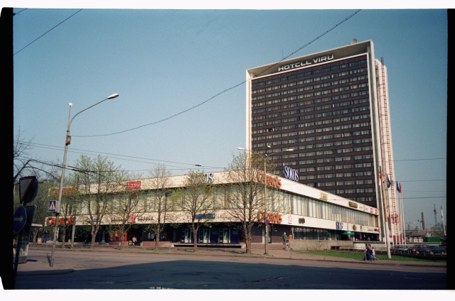 Viru Centre and Viru hotel in Tallinn