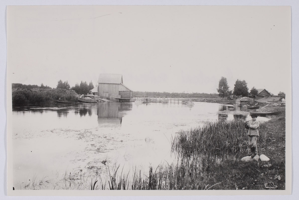 Kakolok watermill on the Narva River in 1926. Narva's backyard choke