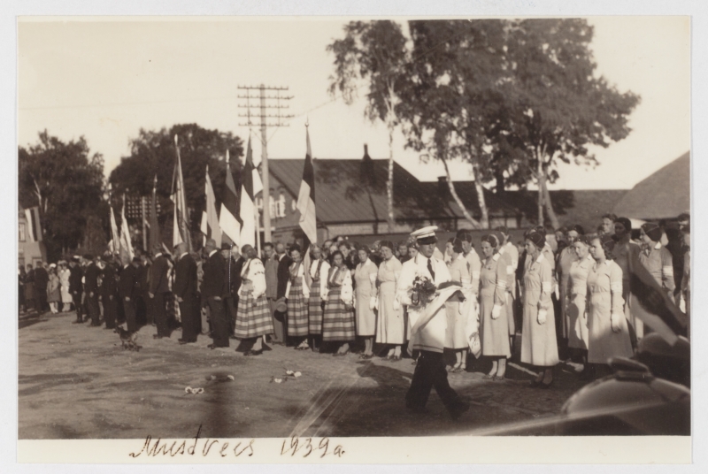 Reception of President K. Pätsi in Mustvee, 1939