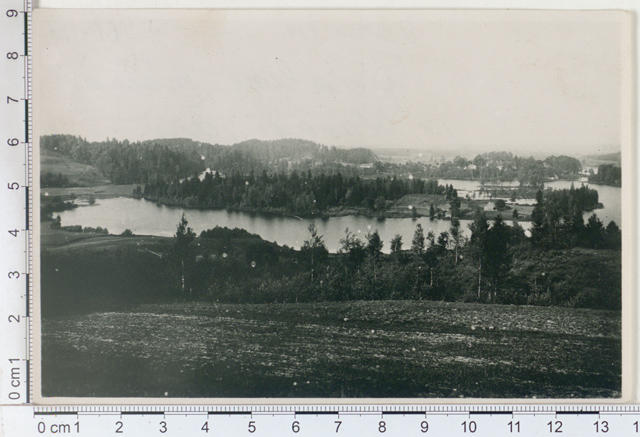 Saaluse Manor and Lake Kavadi, Võrumaa 1925