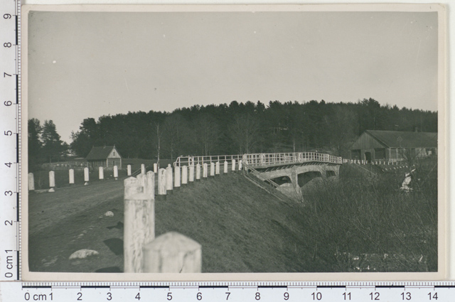Telitse iron concrete bridge over V. - Emajõe Sangaste khk, Tõlliste v