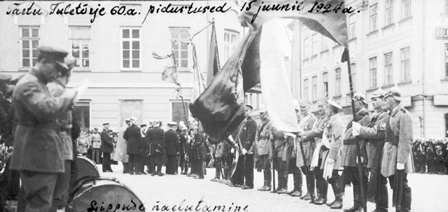 Firefighting 60th anniversary celebrations 15.06.1924. In Tartu on Raeplats