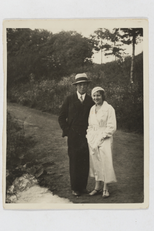 Couple in Pärnu, 1934