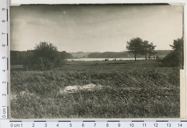Landscape from Kubja veski to Rõuge, Võrumaa 1924