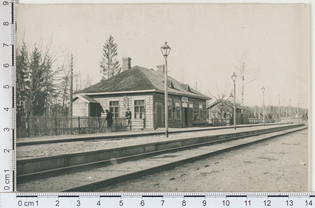Sangaste Railway Station 1923