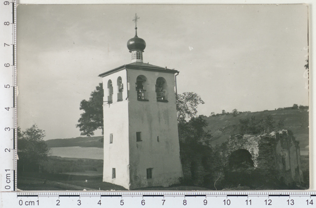 Old - Irboska Mõla monastery tower, Petseri mk 1923