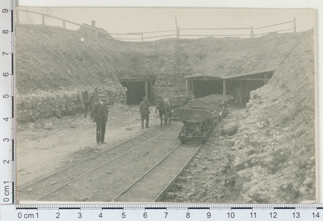 Entrances to the Kukruse burning stone mining